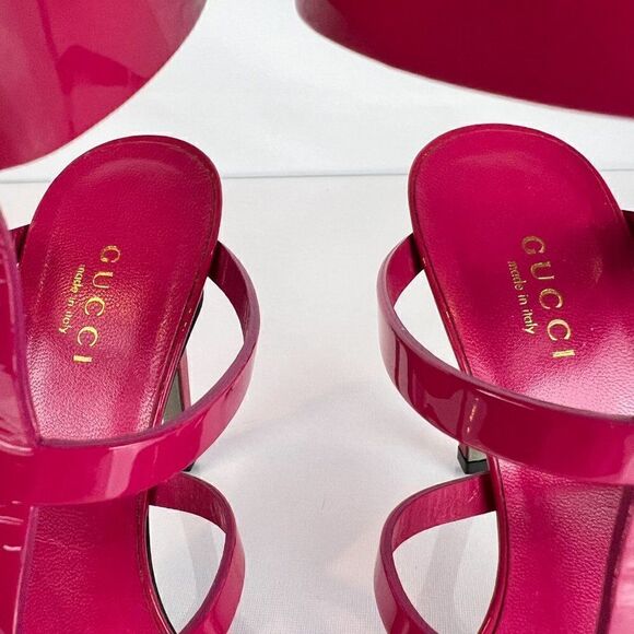 Gucci Ursula High Heel Sandle in Blossom, Size 36.5 EU/ 6 US - Picture 10 of 16